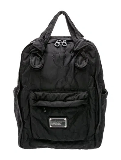 Pre-owned Marc Jacobs Nylon Backpack In Black