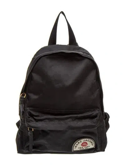 Pre-owned Marc Jacobs Nylon Backpack In Black