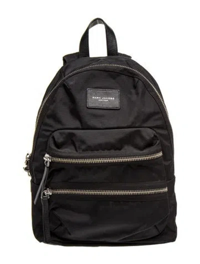 Pre-owned Marc Jacobs Nylon Backpack In Black