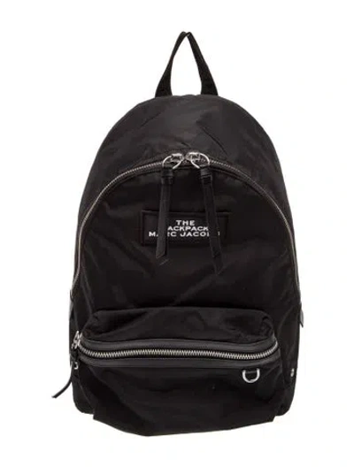 Pre-owned Marc Jacobs Nylon Backpack In Black