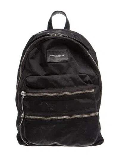 Pre-owned Marc Jacobs Nylon Backpack In Black