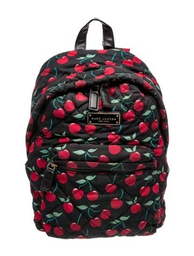 Pre-owned Marc Jacobs Nylon Backpack In Black