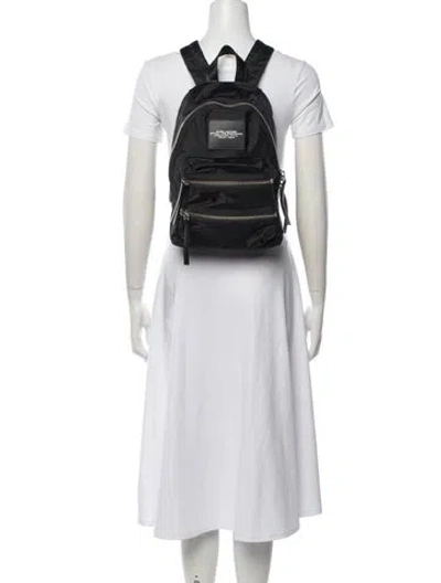 Pre-owned Marc Jacobs Nylon Backpack In Black