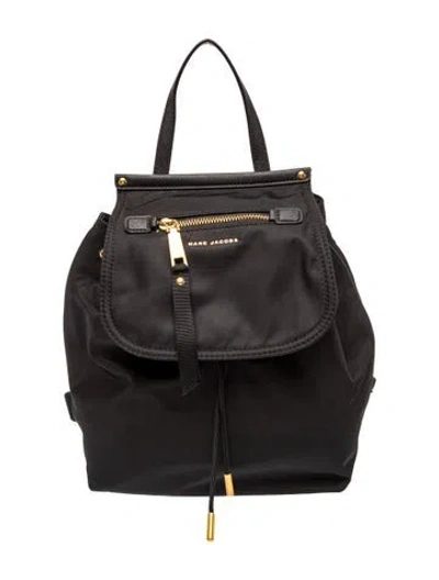 Pre-owned Marc Jacobs Nylon Backpack In Black