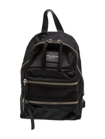 Pre-owned Marc Jacobs Nylon Backpack In Black
