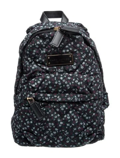 Pre-owned Marc Jacobs Nylon Backpack In Black