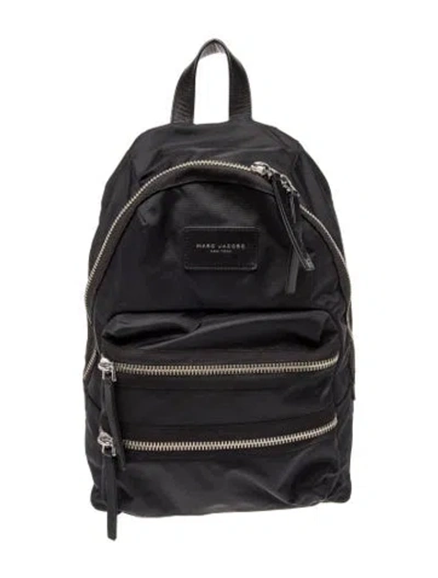 Pre-owned Marc Jacobs Nylon Backpack In Black