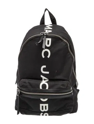 Pre-owned Marc Jacobs Nylon Backpack In Black