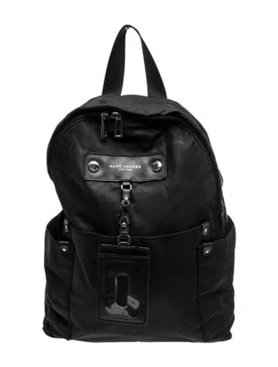 Pre-owned Marc Jacobs Nylon Backpack In Black