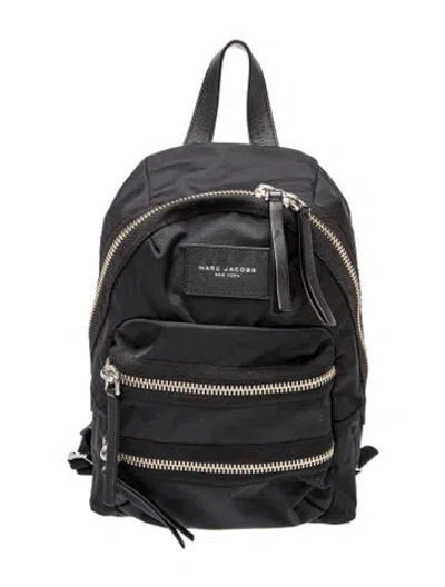 Pre-owned Marc Jacobs Nylon Backpack In Black