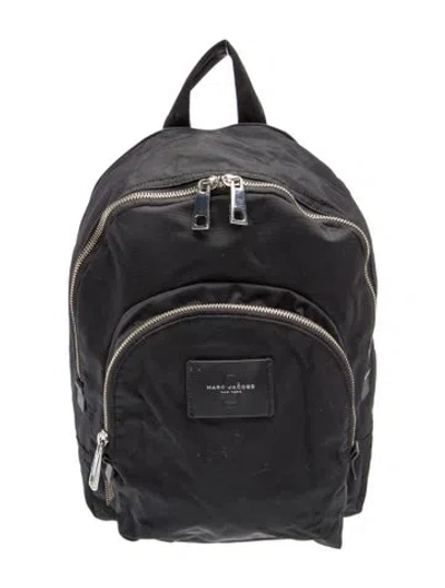 Pre-owned Marc Jacobs Nylon Backpack In Black
