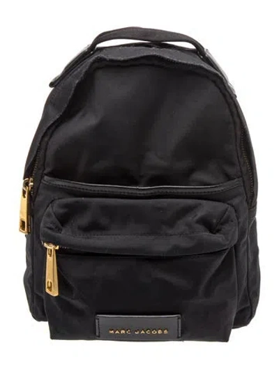 Pre-owned Marc Jacobs Nylon Backpack In Black