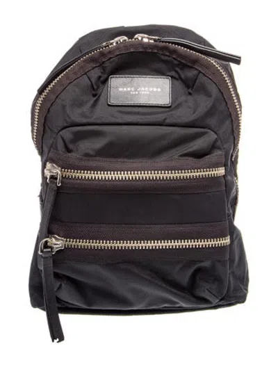 Pre-owned Marc Jacobs Nylon Backpack In Black