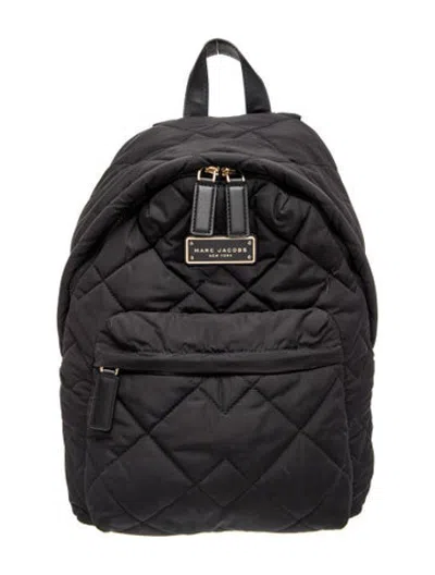Pre-owned Marc Jacobs Nylon Backpack In Black