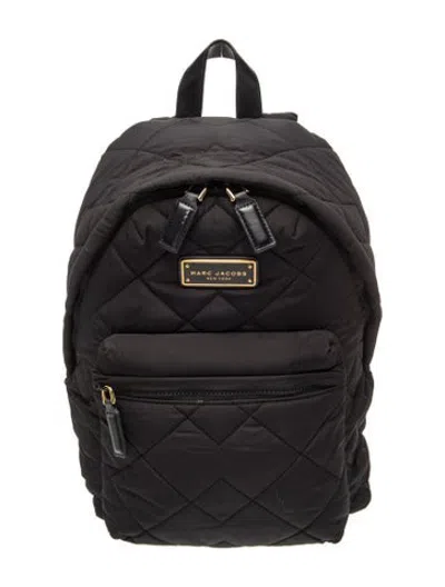 Pre-owned Marc Jacobs Nylon Backpack In Black