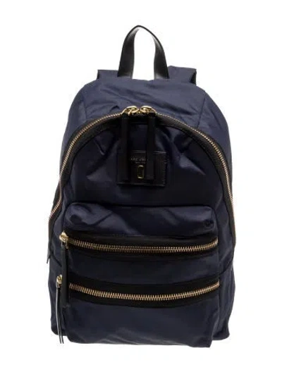 Pre-owned Marc Jacobs Nylon Backpack In Blue