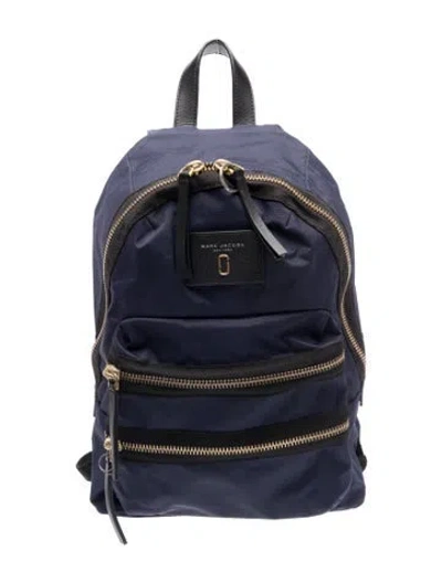 Pre-owned Marc Jacobs Nylon Backpack In Blue