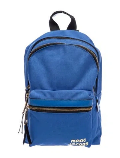 Pre-owned Marc Jacobs Nylon Backpack In Blue