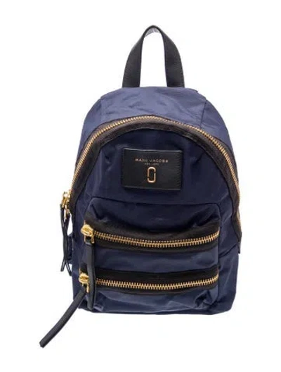 Pre-owned Marc Jacobs Nylon Backpack In Blue
