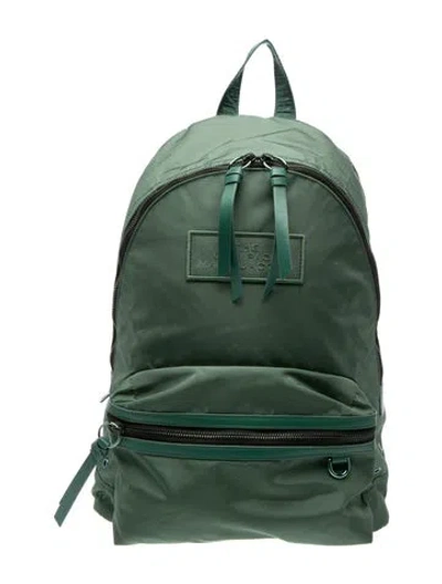 Pre-owned Marc Jacobs Nylon Backpack In Green