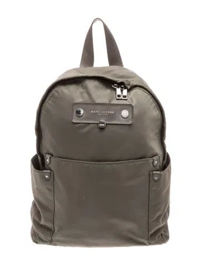 Pre-owned Marc Jacobs Nylon Backpack In Grey