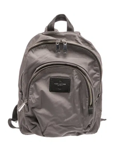 Pre-owned Marc Jacobs Nylon Backpack In Grey