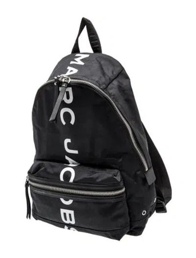 Pre-owned Marc Jacobs Nylon Backpack Medium In Black