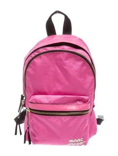 Pre-owned Marc Jacobs Nylon Backpack In Pink