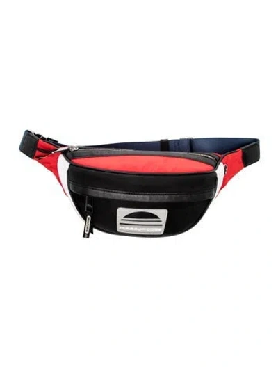 Pre-owned Marc Jacobs Nylon Belt Bag In Black