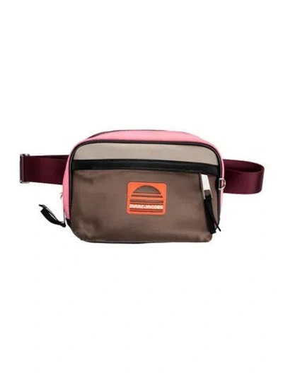 Pre-owned Marc Jacobs Nylon Belt Bag In Brown