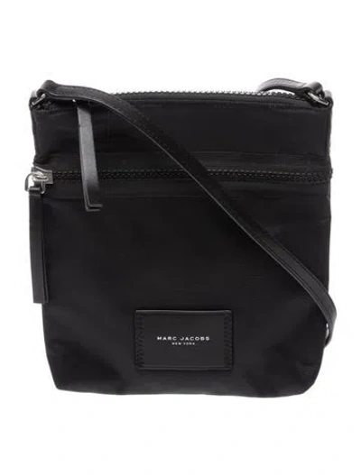 Pre-owned Marc Jacobs Nylon Crossbody Bag In Black
