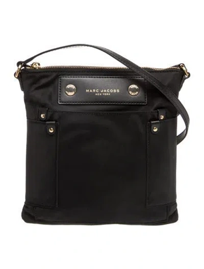 Pre-owned Marc Jacobs Nylon Crossbody Bag In Black
