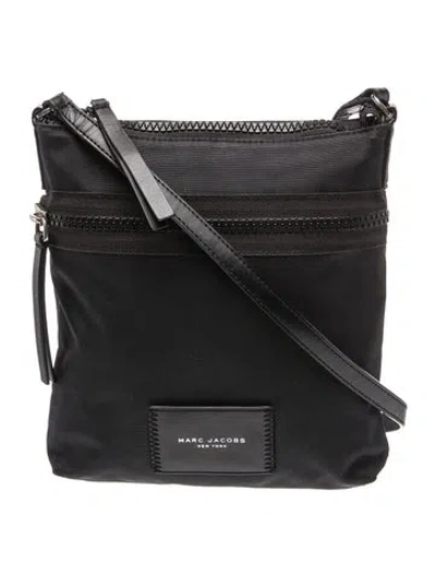 Pre-owned Marc Jacobs Nylon Crossbody Bag In Black