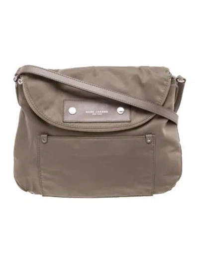 Pre-owned Marc Jacobs Nylon Crossbody Bag In Gray