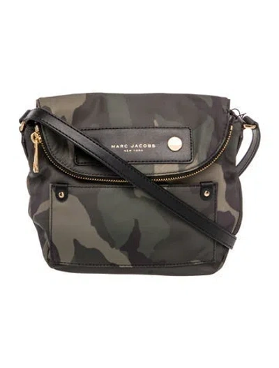Pre-owned Marc Jacobs Nylon Crossbody Bag In Gray