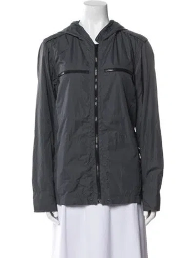 Pre-owned Marc Jacobs Nylon Jacket In Gray