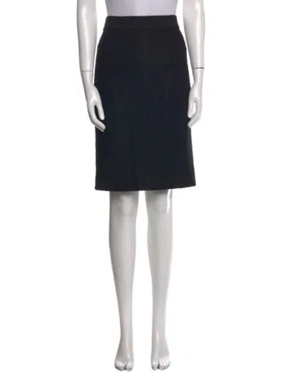 Pre-owned Marc Jacobs Nylon Knee-length Skirt In Black