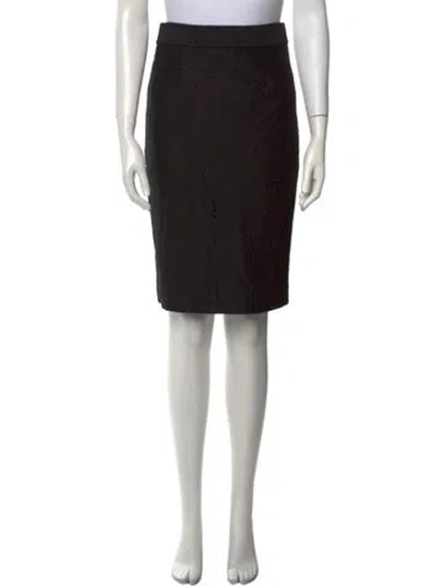 Pre-owned Marc Jacobs Nylon Knee-length Skirt In Black