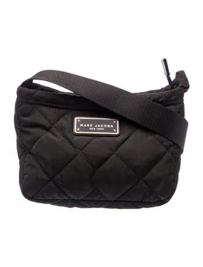 Pre-owned Marc Jacobs Nylon Messenger Bag In Black