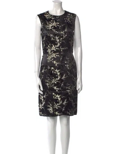 Pre-owned Marc Jacobs Nylon Mini Dress In Black