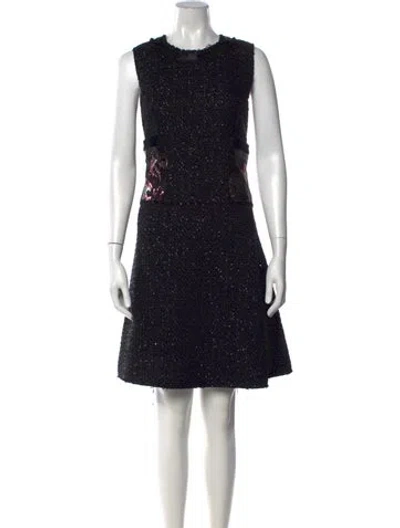 Pre-owned Marc Jacobs Nylon Mini Dress W/ Tags In Blue