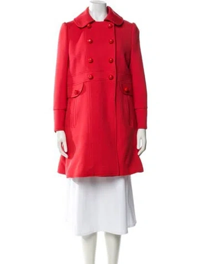 Pre-owned Marc Jacobs Nylon Peacoat In Orange
