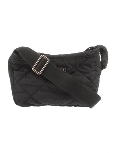 Pre-owned Marc Jacobs Nylon Shoulder Bag In Black