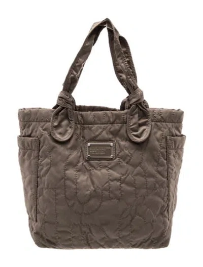 Pre-owned Marc Jacobs Nylon Shoulder Bag In Gray