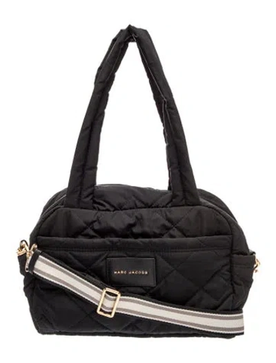 Pre-owned Marc Jacobs Nylon Top Handle Bag In Gray