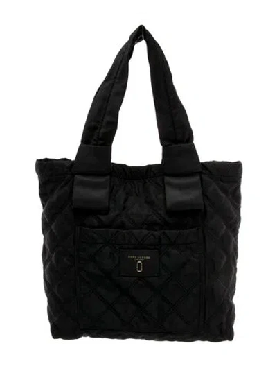 Pre-owned Marc Jacobs Nylon Tote In Black