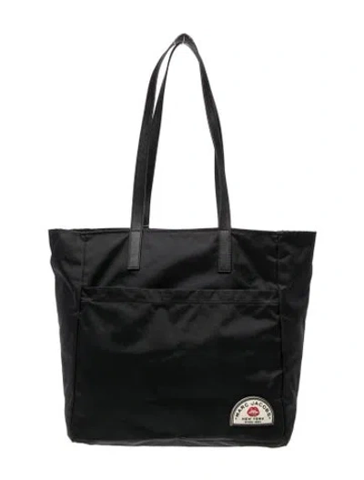 Pre-owned Marc Jacobs Nylon Tote In Black