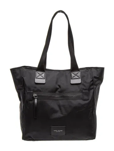 Pre-owned Marc Jacobs Nylon Tote In Black