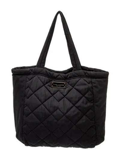 Pre-owned Marc Jacobs Nylon Tote In Black