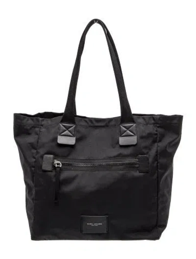 Pre-owned Marc Jacobs Nylon Tote In Black